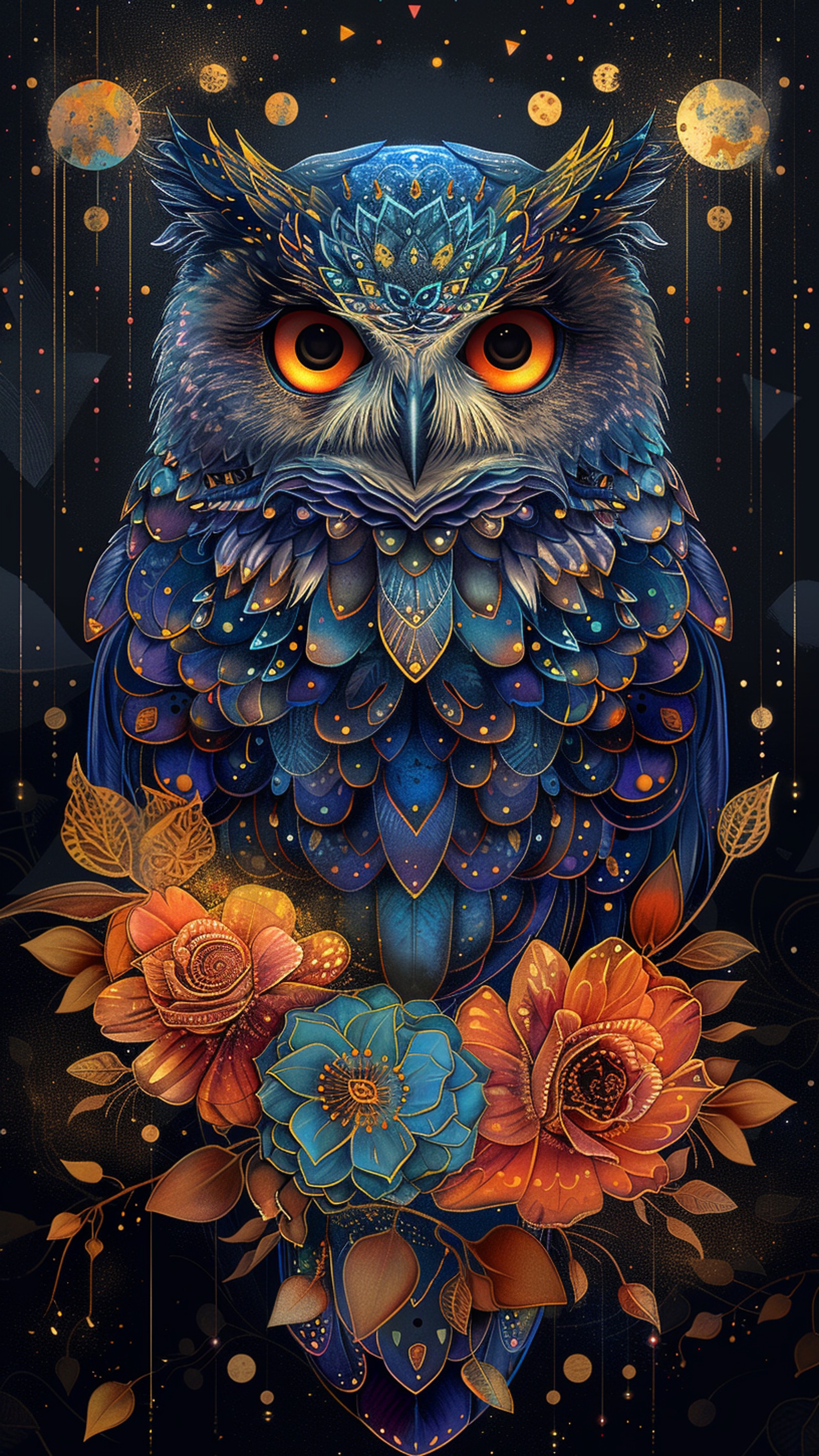 Digital wallpaper art - bird 1