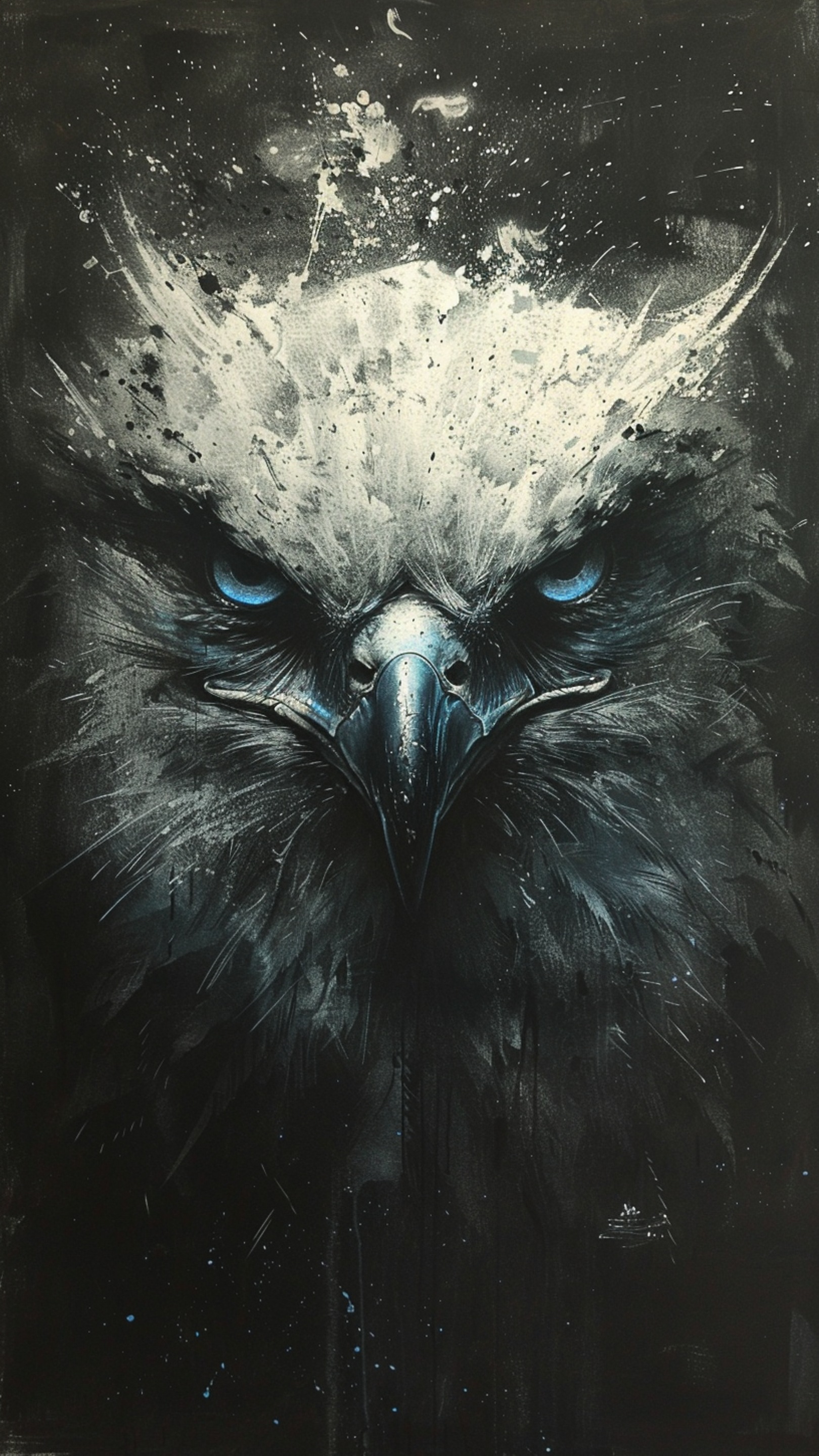 Digital wallpaper art - bird 4