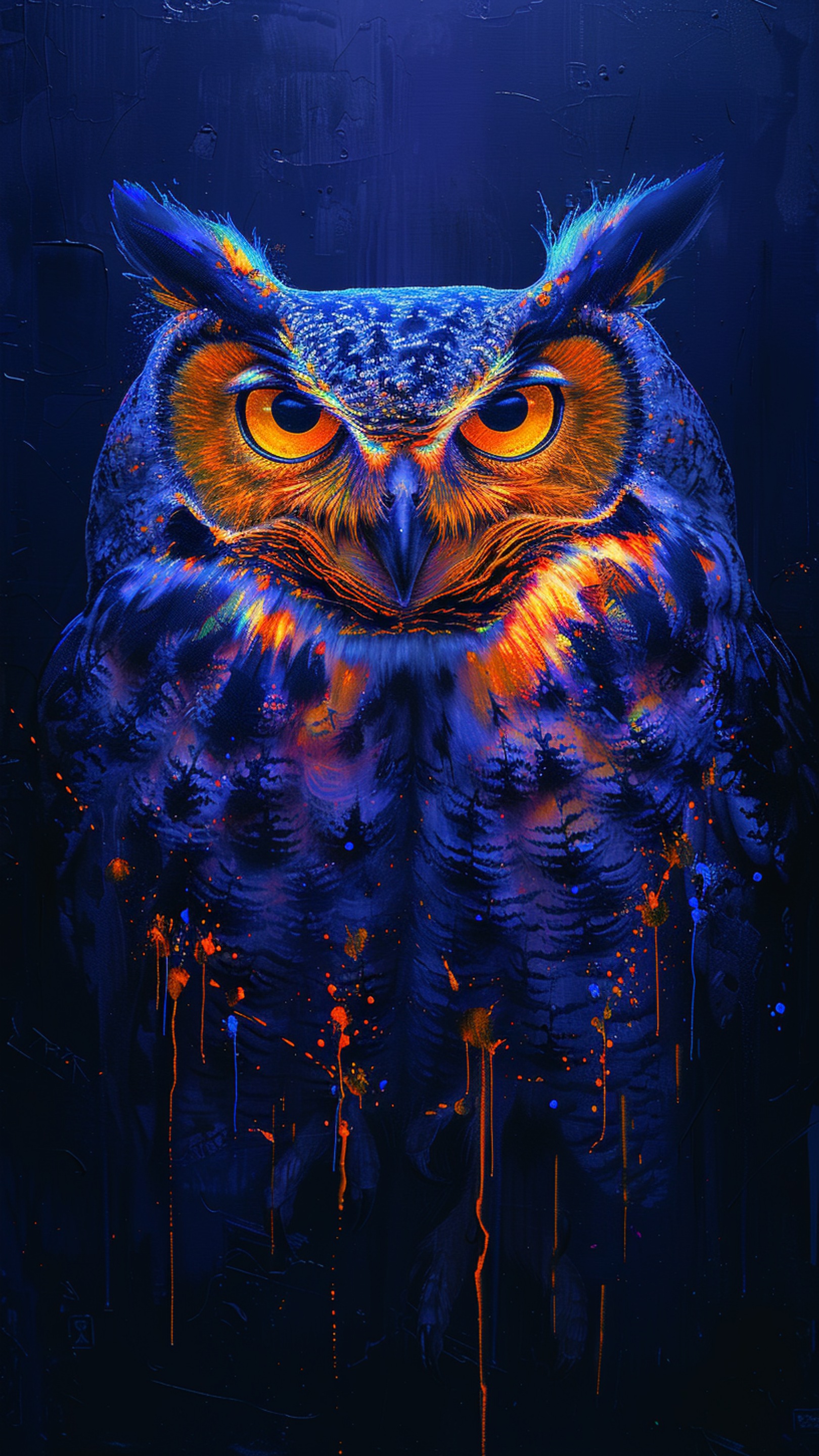 Digital wallpaper art - bird 5