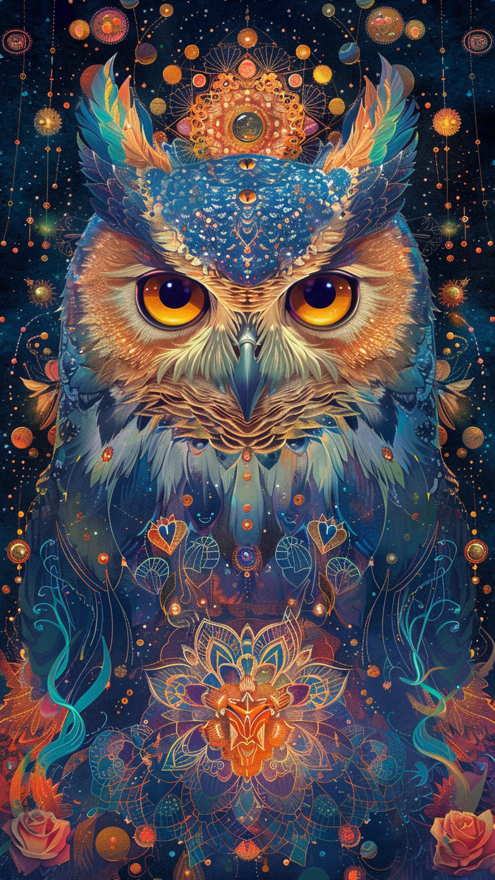 Digital wallpaper art - bird 6