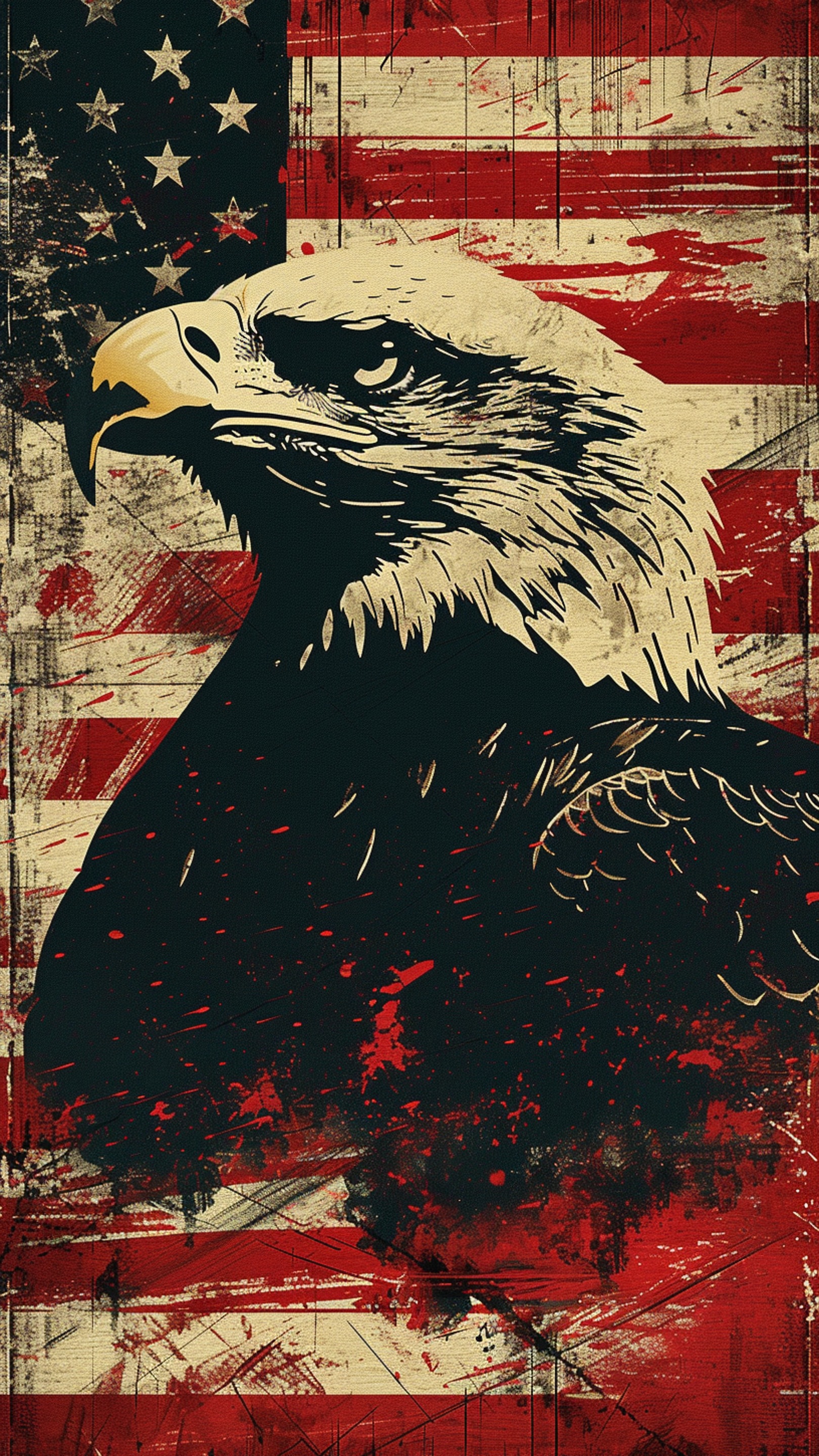 Digital wallpaper art - flag 5