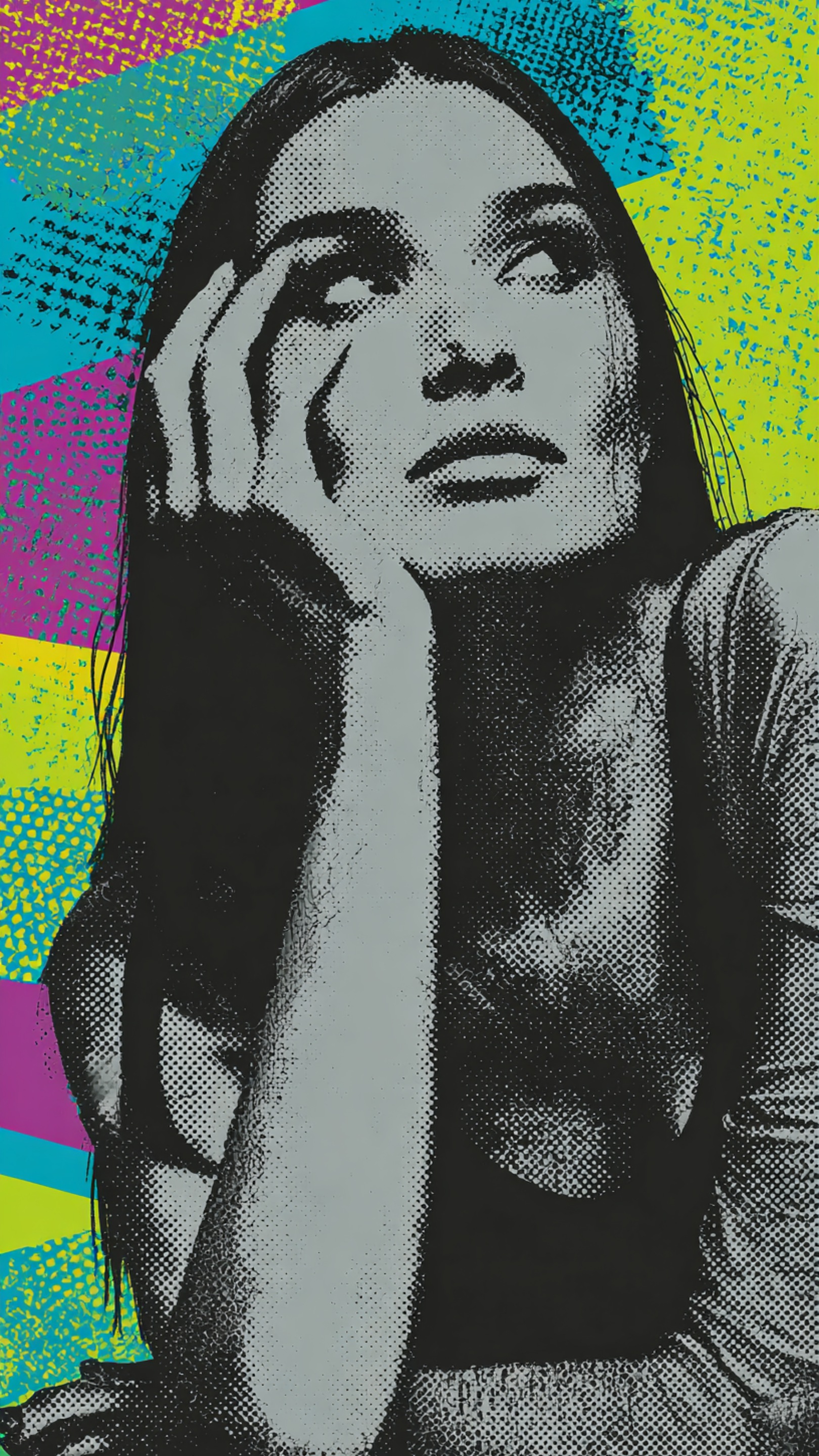 Digital wallpaper art - girl 2