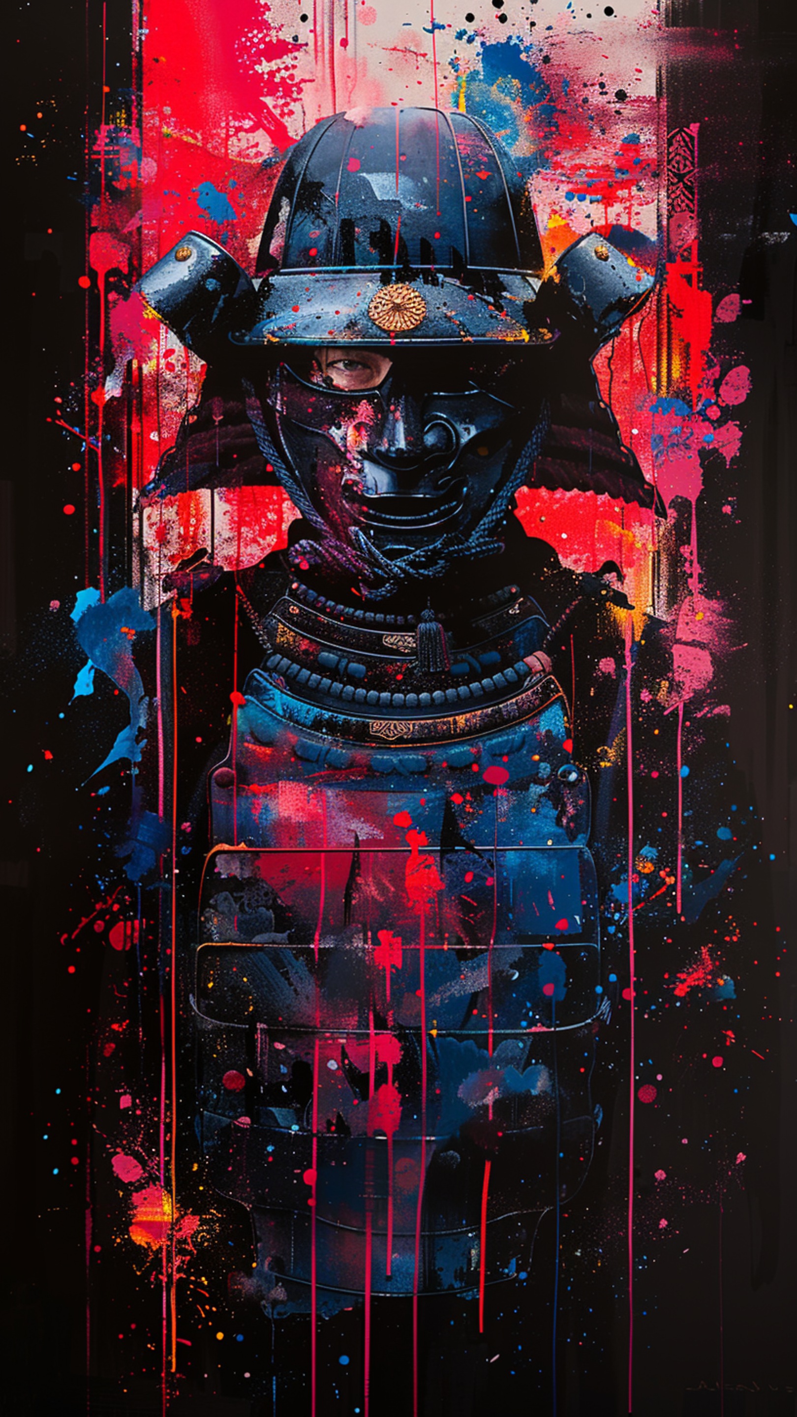 Digital wallpaper art - samurai 12