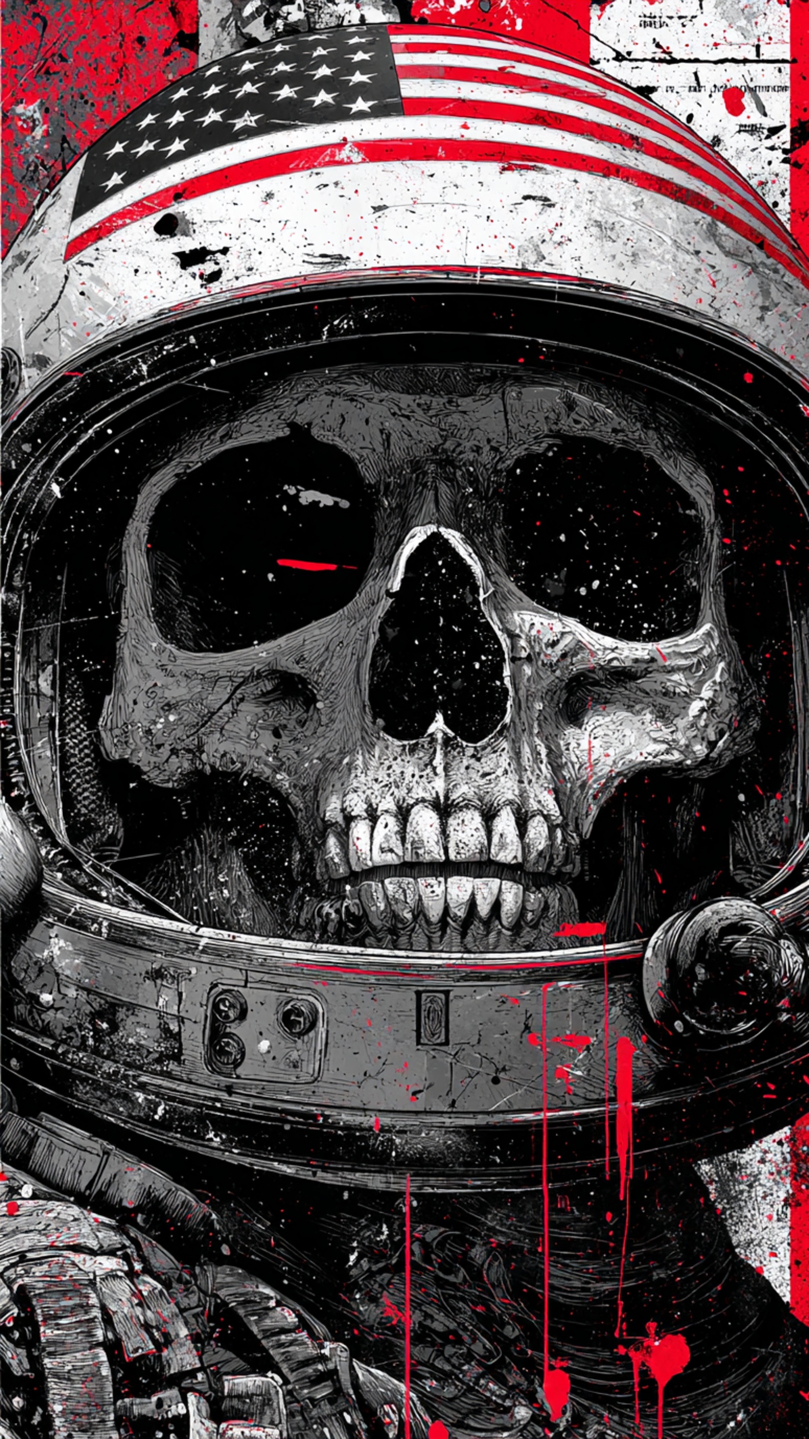 Digital wallpaper art - undead soldier 10