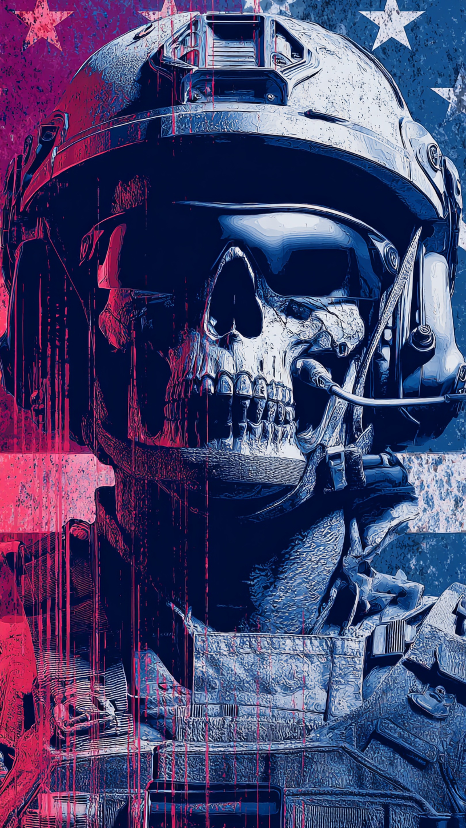 Digital wallpaper art - undead soldier 12