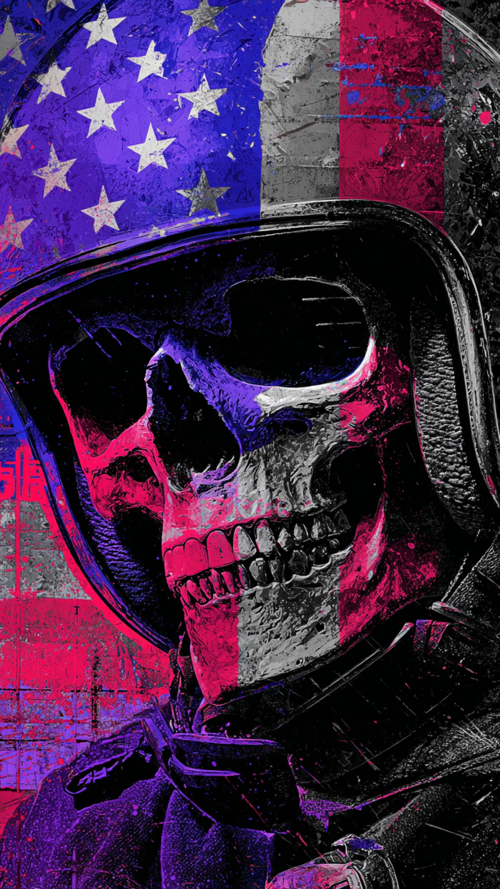 Digital wallpaper art - undead soldier 4